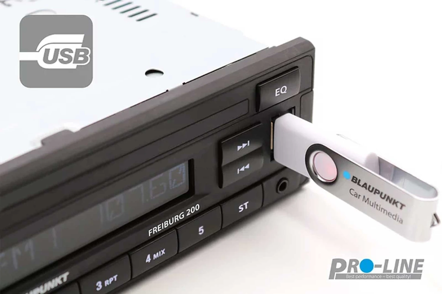 Blaupunkt Freiburg 200 - MP3-Autoradio Mit USB / AUX-IN 4 Blaupunkt Freiburg 200 - MP3-Autoradio Mit USB / AUX-IN – Bild 4