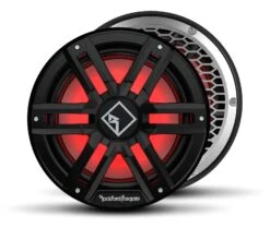 Rockford Fosgate Color Optix M2D4-12IB - 30 Cm Passiv Subwoofer Mit 1600 Watt (RMS: 400 Watt) - Schw