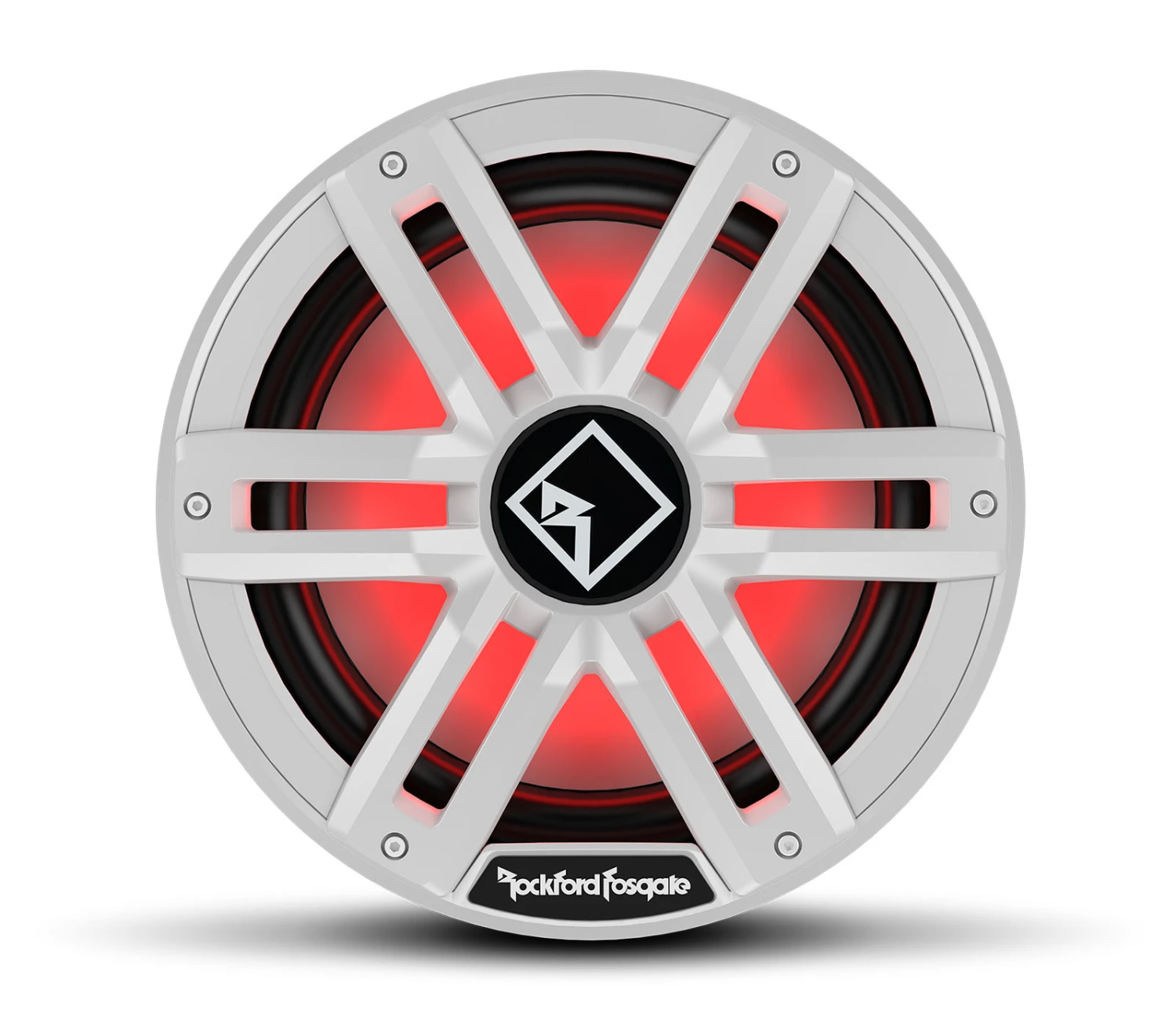 Rockford Fosgate Color Optix M2D4-12I - 30 Cm Passiv Subwoofer Mit 1600 Watt (RMS: 400 Watt) - Weiß 2 Rockford Fosgate Color Optix M2D4-12I - 30 Cm Passiv Subwoofer Mit 1600 Watt (RMS: 400 Watt) - Weiß – Bild 2