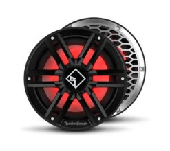 Rockford Fosgate Color Optix M2D2-10IB - 25 Cm Passiv Subwoofer Mit 1600 Watt (RMS: 400 Watt) - Schw