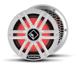 Rockford Fosgate Color Optix M2D2-12S - 30 Cm Passiv Subwoofer Mit 1600 Watt (RMS: 400 Watt) - Weiß