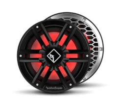Rockford Fosgate Color Optix M2D4-10IB - 25 Cm Passiv Subwoofer Mit 1600 Watt (RMS: 400 Watt) - Schw