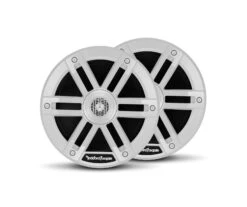 Rockford Fosgate Marine M0-65 - 16,5 Cm 2-Wege-Lautsprecher Mit 250 Watt (RMS: 65 Watt) - Weiß
