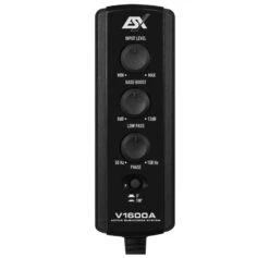 ESX Vision V1600A - 20 Cm Aktiv Subwoofer Mit 300 Watt (RMS: 150 Watt) -Auto Zubehör Günstiges Geschäft 39232 5