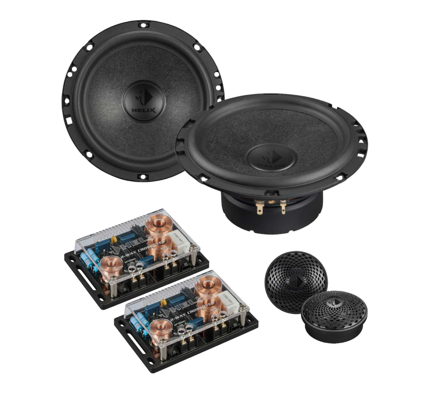 HELIX S 62C.2 - 16,5 Cm Komponenten-Lautsprecher Mit 200 Watt (RMS: 100 Watt) 1 HELIX S 62C.2 - 16,5 Cm Komponenten-Lautsprecher Mit 200 Watt (RMS: 100 Watt)