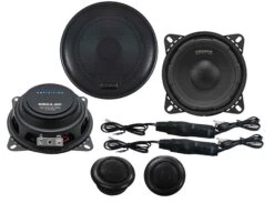 Crunch DSX4.2E - 10 Cm Komponenten-Lautsprecher Mit 120 Watt (RMS: 60 Watt)