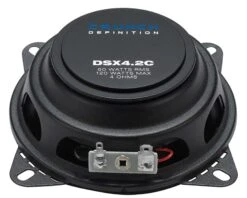 Crunch DSX4.2E - 10 Cm Komponenten-Lautsprecher Mit 120 Watt (RMS: 60 Watt) -Auto Zubehör Günstiges Geschäft 39628 3