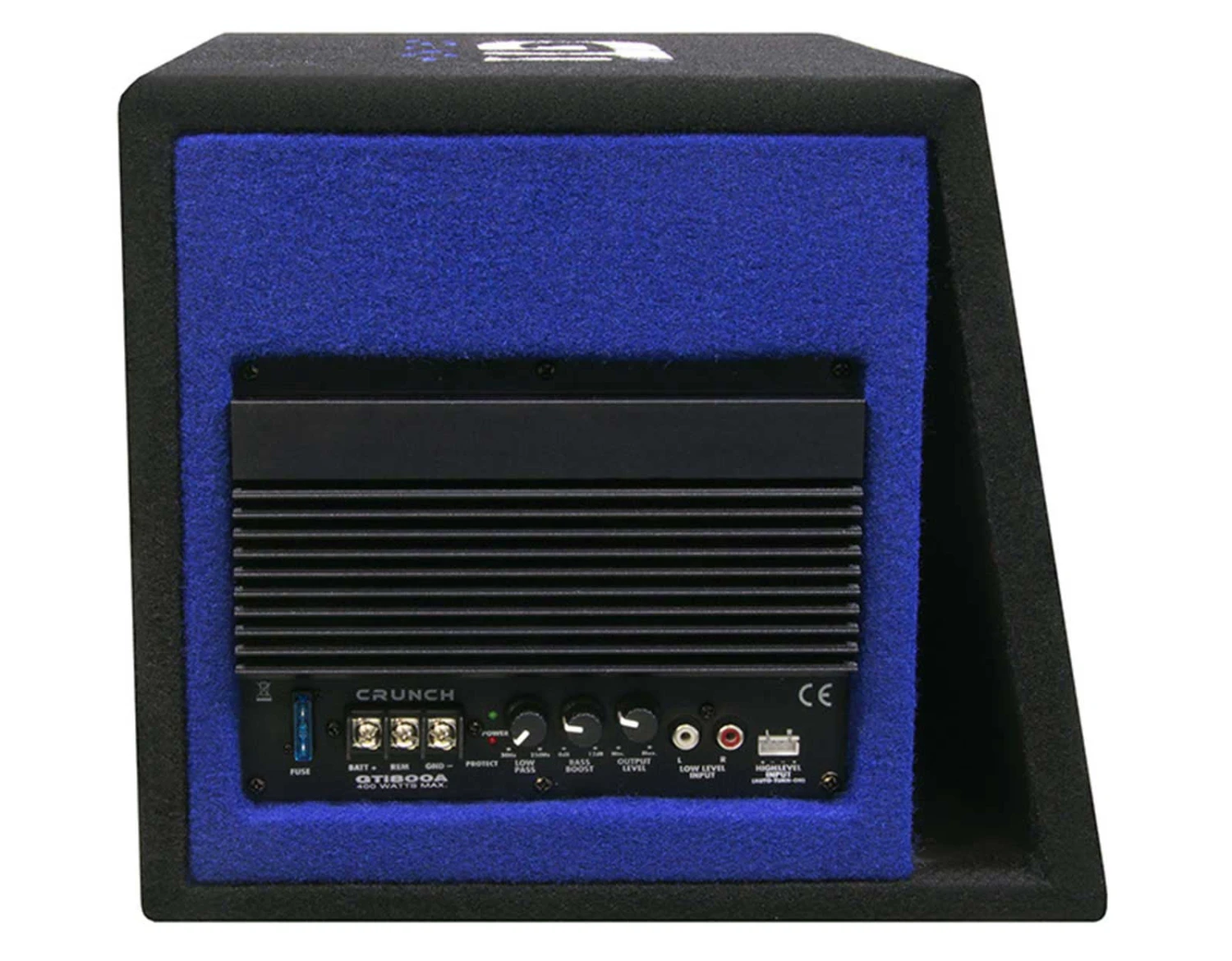 Crunch GTI800A - 20 Cm Aktiv Subwoofer Mit 400 Watt (RMS: 200 Watt) 3 Crunch GTI800A - 20 Cm Aktiv Subwoofer Mit 400 Watt (RMS: 200 Watt) – Bild 3