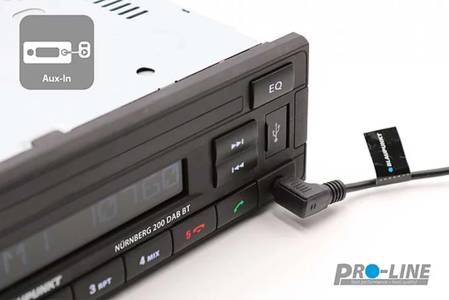 Blaupunkt Nürnberg 200 DAB BT - MP3-Autoradio Mit DAB / Bluetooth / USB / AUX-IN 4 Blaupunkt Nürnberg 200 DAB BT - MP3-Autoradio Mit DAB / Bluetooth / USB / AUX-IN – Bild 4