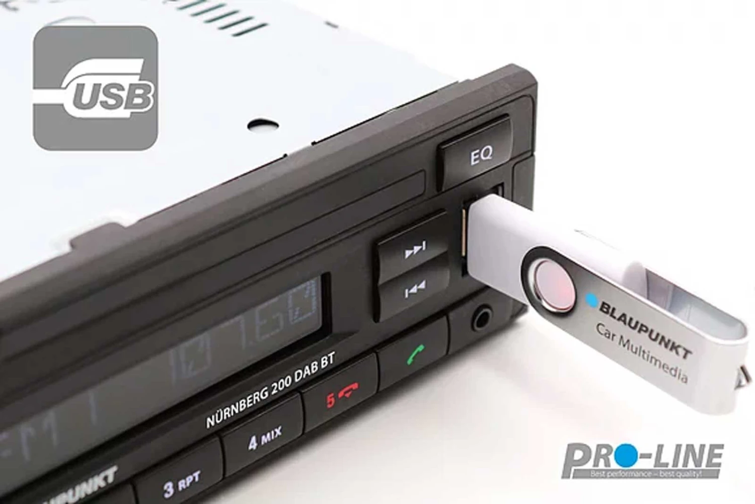 Blaupunkt Nürnberg 200 DAB BT - MP3-Autoradio Mit DAB / Bluetooth / USB / AUX-IN 5 Blaupunkt Nürnberg 200 DAB BT - MP3-Autoradio Mit DAB / Bluetooth / USB / AUX-IN – Bild 5