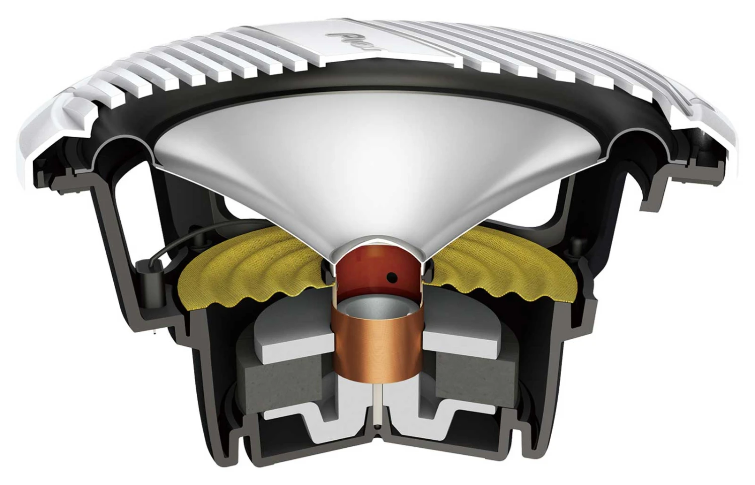 Pioneer TS-ME100WC Marine - 25 Cm Passiv Subwoofer Mit 900 Watt (RMS: 300 Watt) 2 Pioneer TS-ME100WC Marine - 25 Cm Passiv Subwoofer Mit 900 Watt (RMS: 300 Watt) – Bild 2