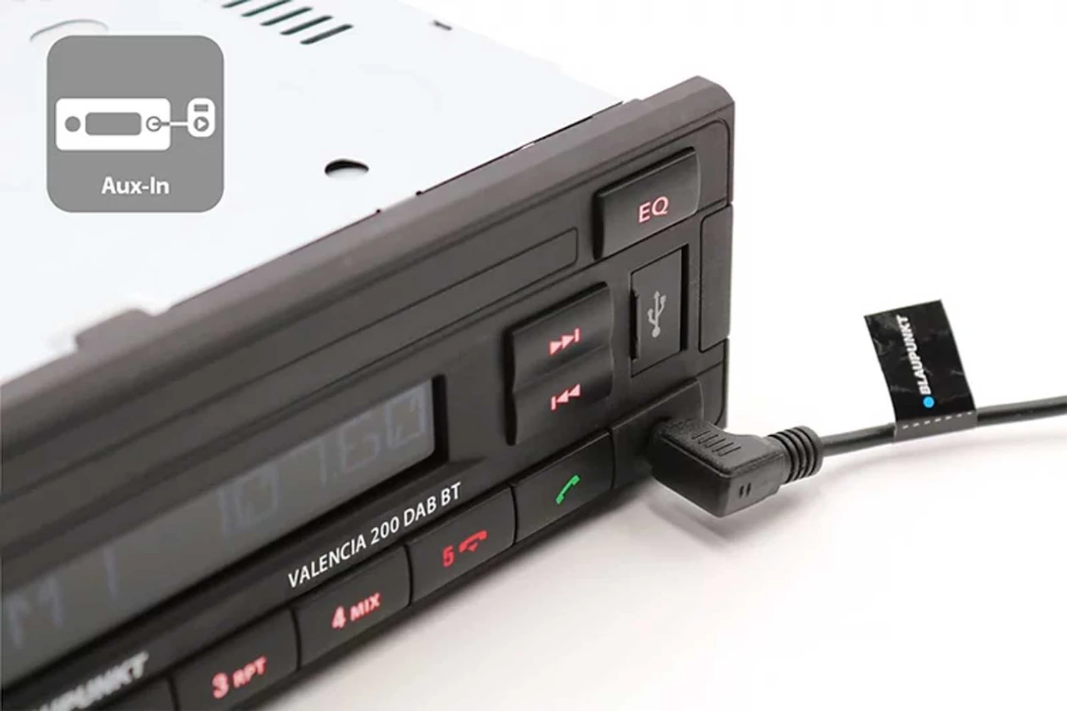 Blaupunkt Valencia 200 DAB BT - MP3-Autoradio Mit DAB / Bluetooth / USB / AUX-IN 3 Blaupunkt Valencia 200 DAB BT - MP3-Autoradio Mit DAB / Bluetooth / USB / AUX-IN – Bild 3