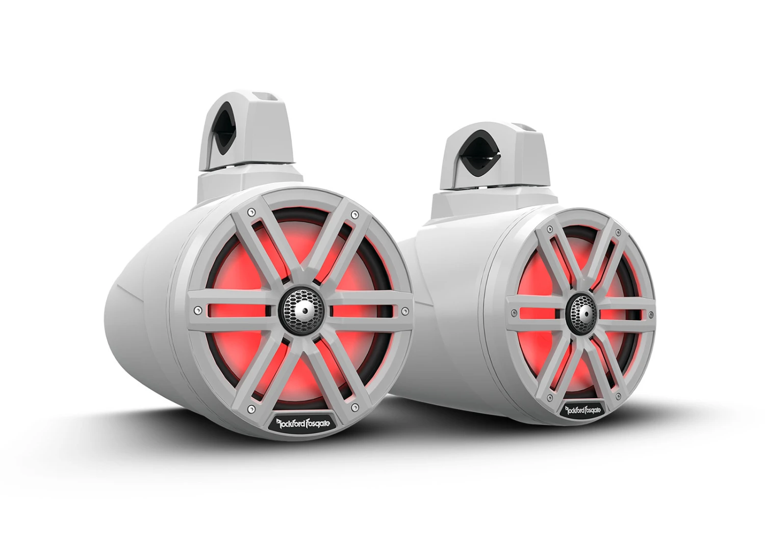 Rockford Fosgate Color Optix M2WL-8 - 20 Cm Aufbau-Lautsprecher Mit 1000 Watt (RMS: 250 Watt) - Weiß 1 Rockford Fosgate Color Optix M2WL-8 - 20 Cm Aufbau-Lautsprecher Mit 1000 Watt (RMS: 250 Watt) - Weiß