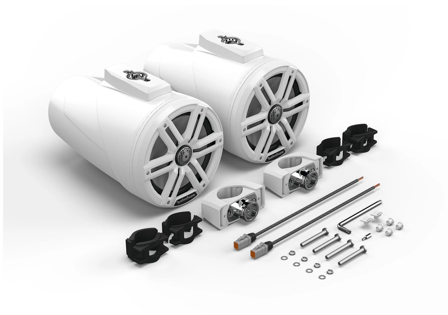 Rockford Fosgate Color Optix M2WL-8 - 20 Cm Aufbau-Lautsprecher Mit 1000 Watt (RMS: 250 Watt) - Weiß 7 Rockford Fosgate Color Optix M2WL-8 - 20 Cm Aufbau-Lautsprecher Mit 1000 Watt (RMS: 250 Watt) - Weiß – Bild 7