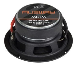 Musway ML3M - 7,5 Cm Mitteltöner-Lautsprecher Mit 120 Watt (RMS: 60 Watt) -Auto Zubehör Günstiges Geschäft 41317 3