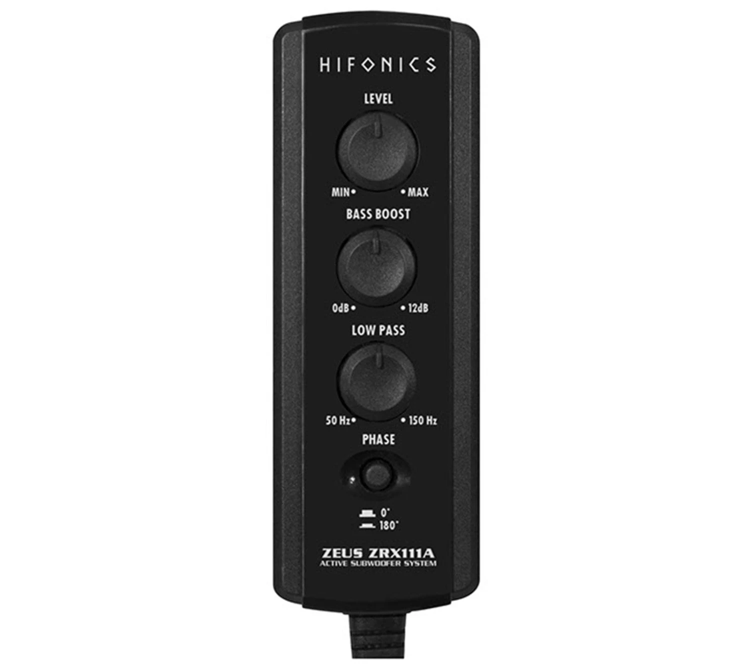 Hifonics ZEUS ZRX111A - 28 Cm Aktiv Subwoofer Mit 300 Watt (RMS: 150 Watt) 6 Hifonics ZEUS ZRX111A - 28 Cm Aktiv Subwoofer Mit 300 Watt (RMS: 150 Watt) – Bild 6