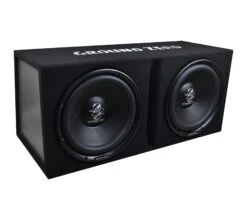 Ground Zero GZIB 2.30BR - 2 X 30 Cm Passiv Subwoofer Mit 1400 Watt (RMS: 700 Watt)