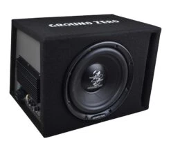 Ground Zero GZIB 25BR-ACT - 25 Cm Aktiv Subwoofer Mit 260 Watt (RMS: 130 Watt)