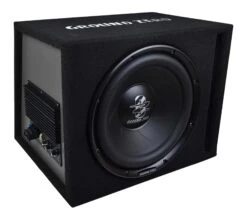Ground Zero GZIB 30BR-ACT - 30 Cm Aktiv Subwoofer Mit 300 Watt (RMS: 150 Watt)