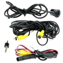 Connects2Vision CAM-14 - 170° Universelle Mini-Rückfahrkamera, Bündig Montierte