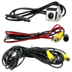 Connects2Vision CAM-23 - 170° Universelle Rückfahrkamera, Verchromt, Winkelmontiert