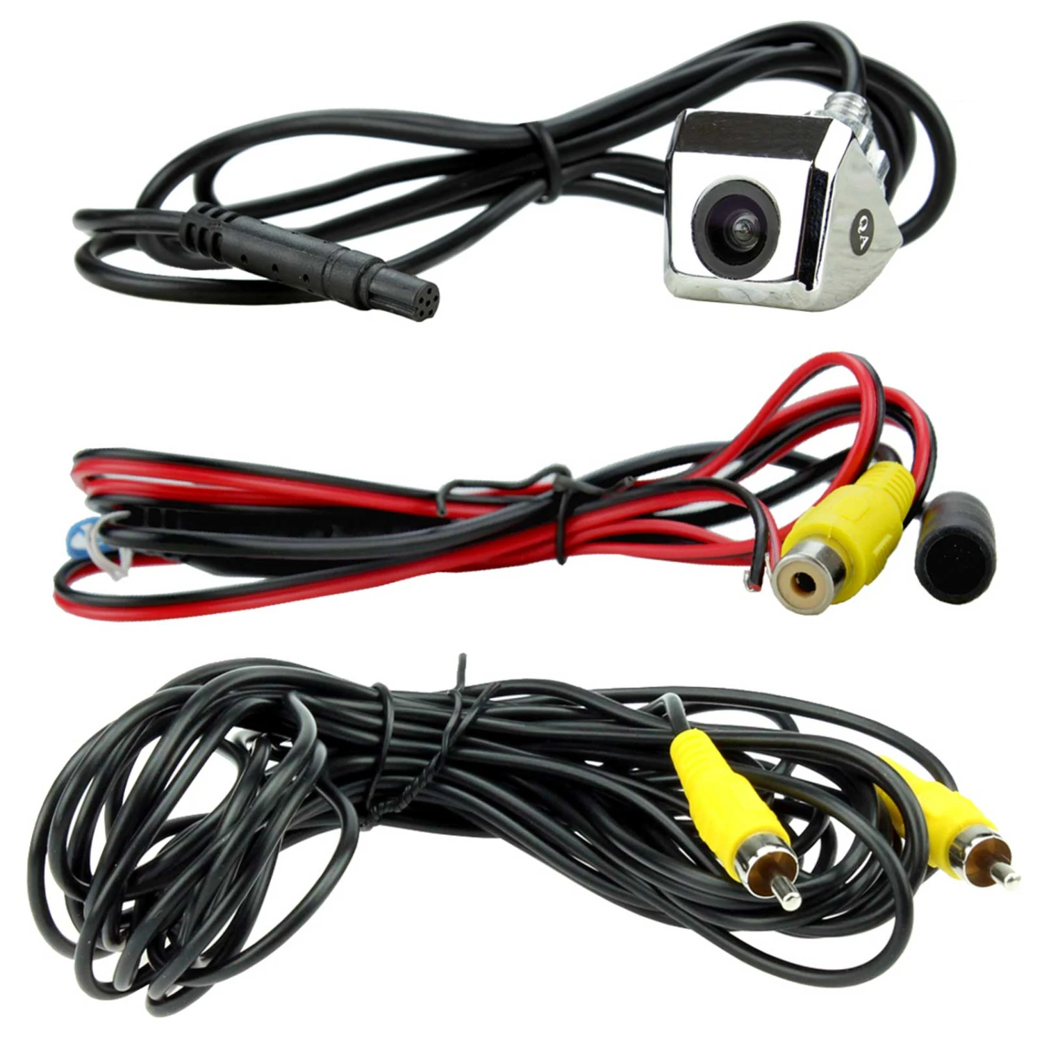 Connects2Vision CAM-23 - 170° Universelle Rückfahrkamera, Verchromt, Winkelmontiert 1 Connects2Vision CAM-23 - 170° Universelle Rückfahrkamera, Verchromt, Winkelmontiert