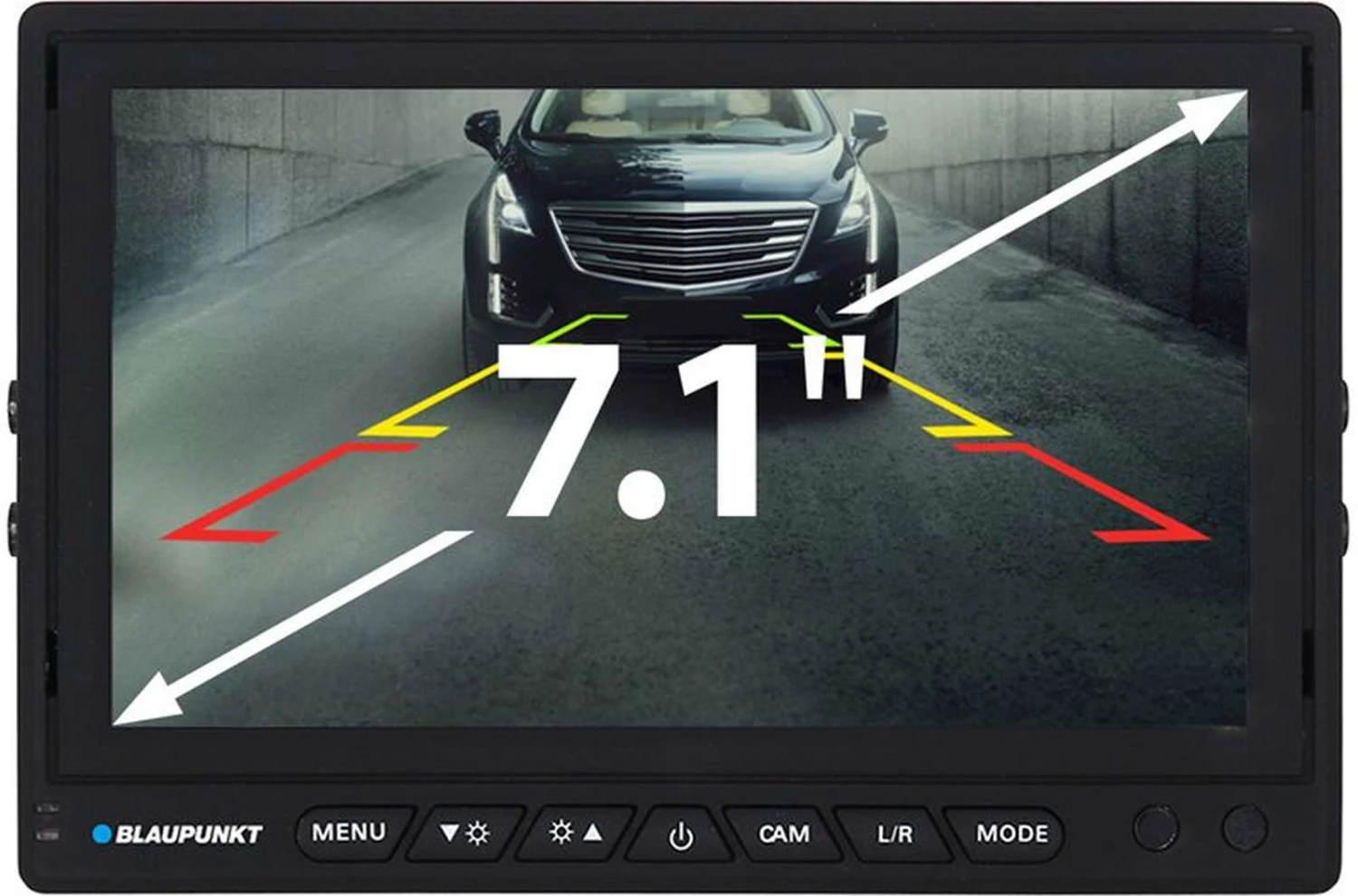 Blaupunkt RVM 7.1 - 7 Zoll Universeller Monitor Für 2 Rückfahrkameras 3 Blaupunkt RVM 7.1 - 7 Zoll Universeller Monitor Für 2 Rückfahrkameras – Bild 3