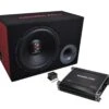 Ground Zero GZ BASS KIT 12.300X-II - 30 Cm Aktiv Subwoofer Mit 300 Watt (RMS: 200 Watt)