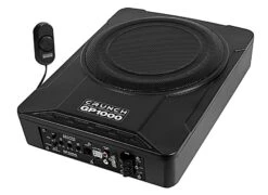 Crunch GP1000 - 25 Cm Aktiv Subwoofer Mit 200 Watt (RMS: 100 Watt)