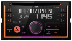 JVC KW-DB95BT - Doppel-DIN CD/MP3-Autoradio Mit DAB / Bluetooth / USB / IPod -Auto Zubehör Günstiges Geschäft 43008 2