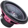 Ground Zero GZIW 12XSPL-D2 PINK - 30 Cm Passiv Subwoofer Mit 1000 Watt (RMS: 600 Watt)
