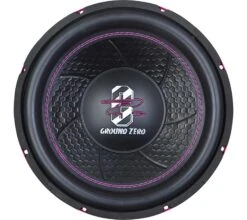 Ground Zero GZIW 12XSPL-D2 PINK - 30 Cm Passiv Subwoofer Mit 1000 Watt (RMS: 600 Watt) -Auto Zubehör Günstiges Geschäft 43282 2
