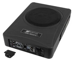 ESX Q208A - 20 Cm Aktiv Subwoofer Mit 300 Watt (RMS: 150 Watt)