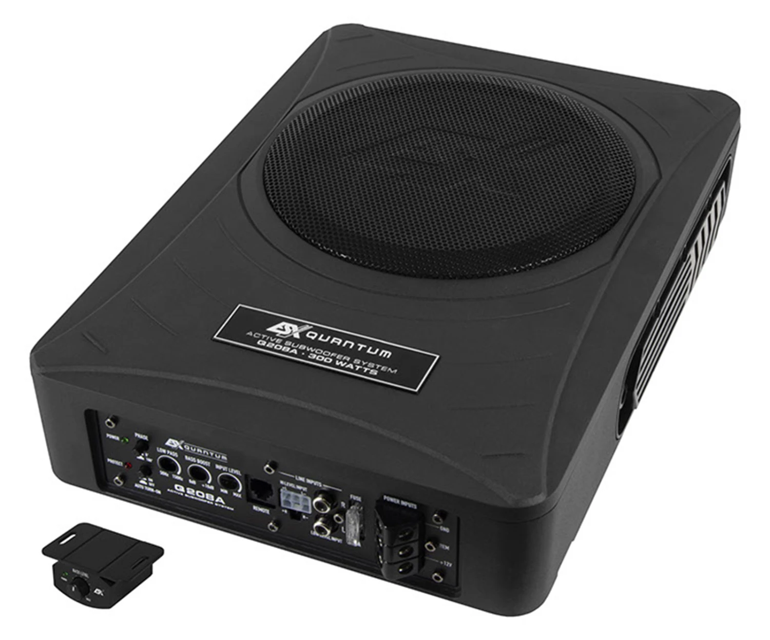 ESX Q208A - 20 Cm Aktiv Subwoofer Mit 300 Watt (RMS: 150 Watt) 1 ESX Q208A - 20 Cm Aktiv Subwoofer Mit 300 Watt (RMS: 150 Watt)
