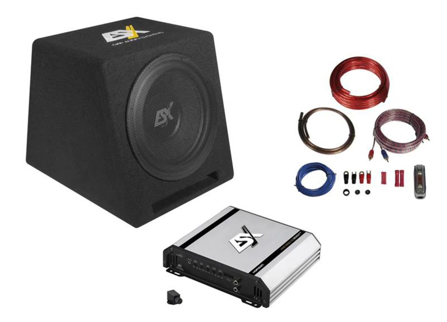 ESX DBP112Q - Basspaket Mit 800 Watt (RMS: 400 Watt) 1 ESX DBP112Q - Basspaket Mit 800 Watt (RMS: 400 Watt)