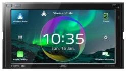 JVC KW-M875DBW - Doppel-DIN MP3-Autoradio Mit Touchscreen / DAB / Bluetooth / USB / CarPlay -Auto Zubehör Günstiges Geschäft 43619 1