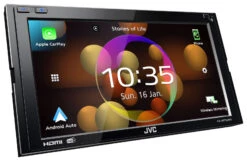 JVC KW-M875DBW - Doppel-DIN MP3-Autoradio Mit Touchscreen / DAB / Bluetooth / USB / CarPlay -Auto Zubehör Günstiges Geschäft 43619 4