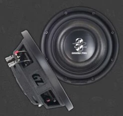 Ground Zero GZRW 300-D2 Flat - 30 Cm Passiv Subwoofer Mit 900 Watt (RMS: 450 Watt)