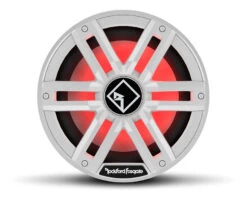 Rockford Fosgate Color Optix M2D4-10S - 25 Cm Passiv Subwoofer Mit 1600 Watt (RMS: 400 Watt) - Weiß