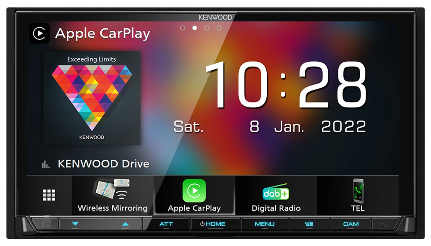 Kenwood DMX8021DABS - Doppel-DIN MP3-Autoradio Mit Touchscreen / Bluetooth / DAB / USB / Carplay 5 Kenwood DMX8021DABS - Doppel-DIN MP3-Autoradio Mit Touchscreen / Bluetooth / DAB / USB / Carplay – Bild 5
