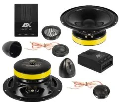 ESX Quantum QXE6.2Cv2 - 16,5 Cm Komponenten-Lautsprecher Mit 250 Watt (RMS: 125 Watt) -Auto Zubehör Günstiges Geschäft 43855 6
