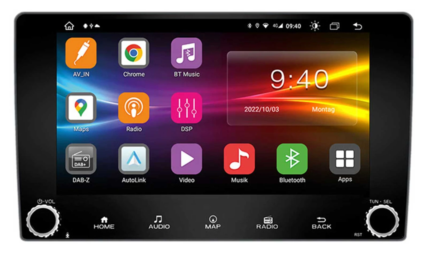 ESX VN940-TRC-4G - Navigation Mit Touchscreen / DAB / Bluetooth / USB Für Ford Transit 310, 350 5 ESX VN940-TRC-4G - Navigation Mit Touchscreen / DAB / Bluetooth / USB Für Ford Transit 310, 350 – Bild 5