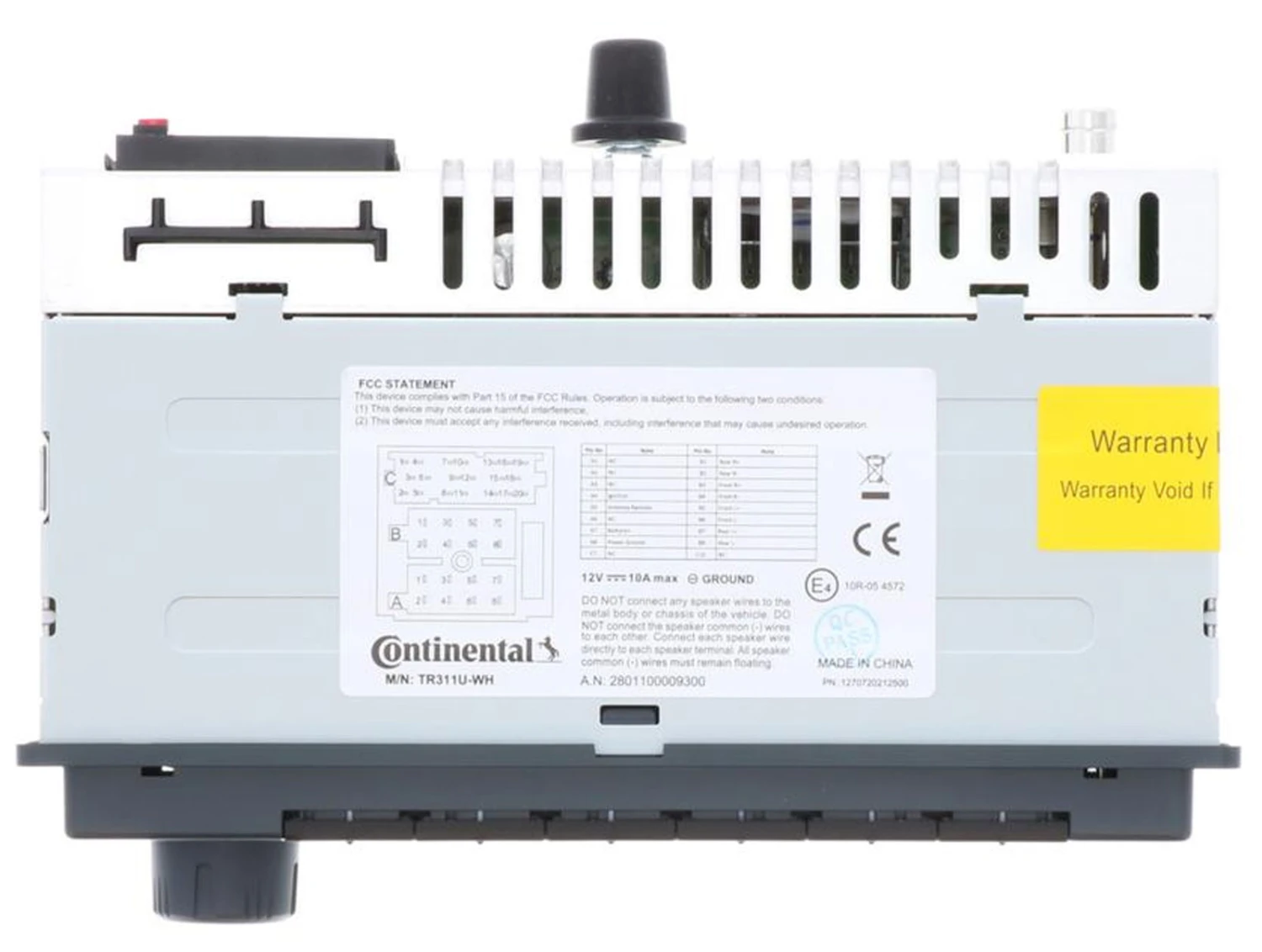 Continental TR311U-WH - MP3-Autoradio Mit USB / AUX-IN 4 Continental TR311U-WH - MP3-Autoradio Mit USB / AUX-IN – Bild 4