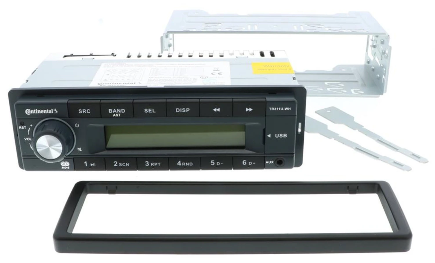 Continental TR311U-WH - MP3-Autoradio Mit USB / AUX-IN 5 Continental TR311U-WH - MP3-Autoradio Mit USB / AUX-IN – Bild 5