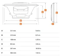 Hertz MPX 690.3 - 15x23cm (6x9 Zoll) 3-Wege-Lautsprecher Mit 260 Watt (RMS: 130 Watt) -Auto Zubehör Günstiges Geschäft 44624 5