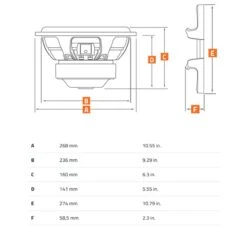 Hertz MP 250 D2.3 - 25 Cm Passiv Subwoofer Mit 1200 Watt (RMS: 600 Watt) -Auto Zubehör Günstiges Geschäft 44626 5