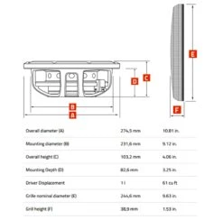 Hertz MPS 250 S2 - 25 Cm Passiv Subwoofer Mit 1000 Watt (RMS: 500 Watt) -Auto Zubehör Günstiges Geschäft 44632 4