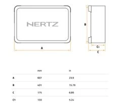 Hertz MPBX 300 S2 - 30 Cm Passiv Subwoofer Mit 1000 Watt (RMS: 500 Watt) -Auto Zubehör Günstiges Geschäft 44637 5