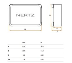 Hertz MPBX 250 S2 - 30 Cm Passiv Subwoofer Mit 1000 Watt (RMS: 500 Watt) -Auto Zubehör Günstiges Geschäft 44638 5