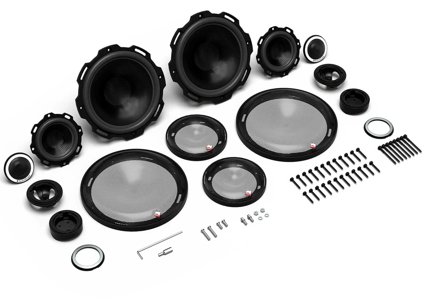 Rockford Fosgate POWER T4653-S - 16,5 Cm Komponenten-Lautsprecher Mit 300 Watt (RMS: 150 Watt) 2 Rockford Fosgate POWER T4653-S - 16,5 Cm Komponenten-Lautsprecher Mit 300 Watt (RMS: 150 Watt) – Bild 2